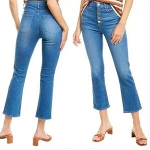 Veronica Beard Carly Kick Flare high rise jeans